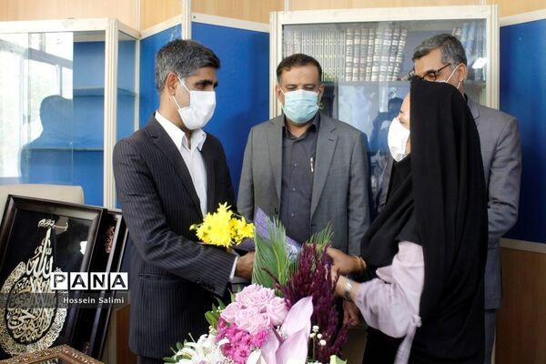 مراسم تکریم و معارفه معاون پرورشی و فرهنگی آموزش و پرورش هرمزگان