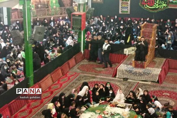 ‌مراسم عزاداری شهادت حضرت رقیه(س) در قزوین