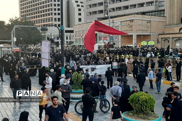 تشییع  پیکر پنج شهید مدافع حرم