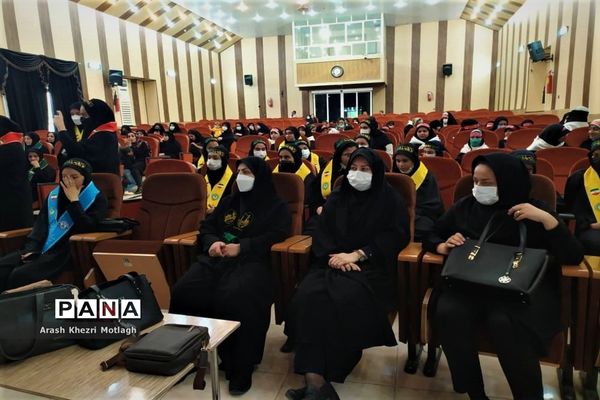 برگزاری نخستین همایش دختران بانوی بهشت ویژه دانش‌آموزان دختر عضو سازمان دانش‌آموزی  در کازرون