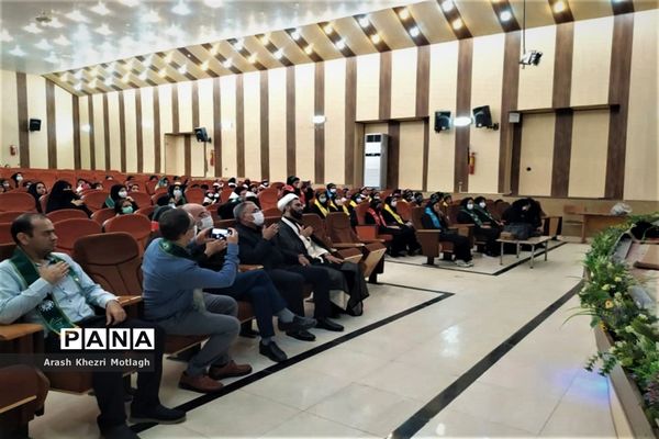 برگزاری نخستین همایش دختران بانوی بهشت ویژه دانش‌آموزان دختر عضو سازمان دانش‌آموزی  در کازرون