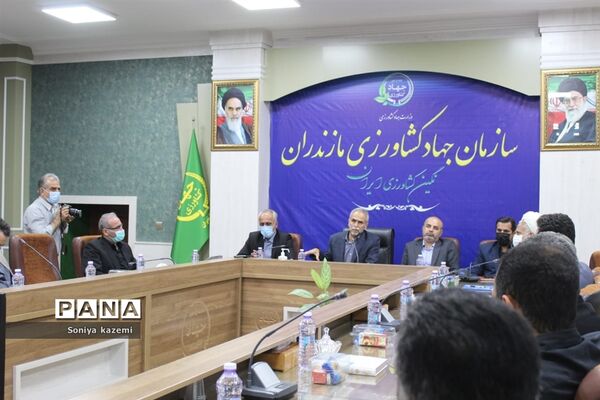 مراسم معارفه اسماعیل علوی رئیس جهاد کشاورزی شهرستان ساری