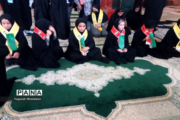 برگزاری همایش دختران بانوی بهشت ویژه دانش‌آموزان عضو سازمان دانش‌آموزی درشهرستان سرچهان