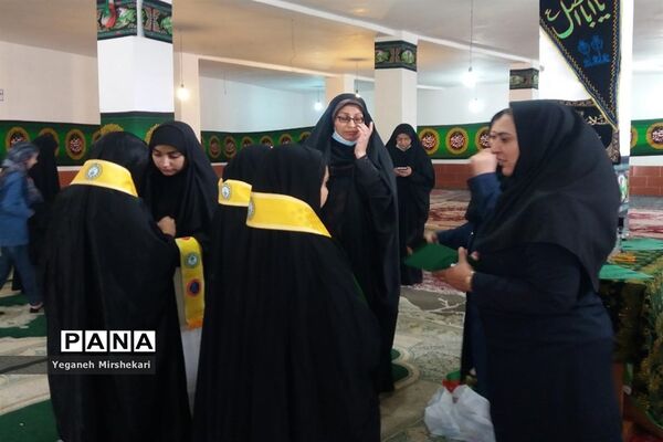 برگزاری همایش دختران بانوی بهشت ویژه دانش‌آموزان عضو سازمان دانش‌آموزی درشهرستان سرچهان