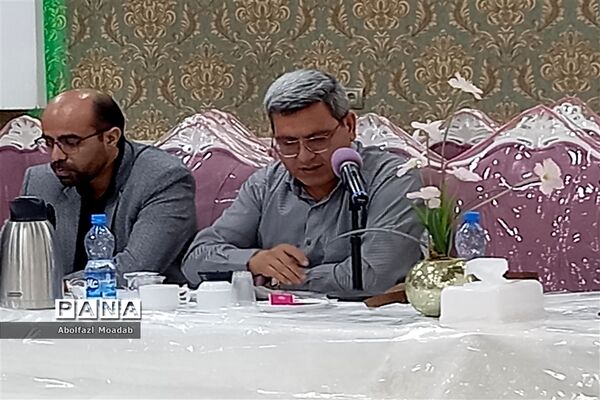 نشست خبری اداره آموزش و پرورش کاشمر