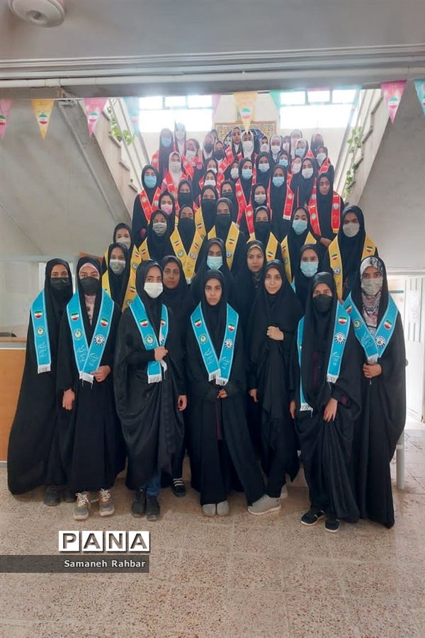 برگزاری همایش دختران بانوی بهشت ویژه دانش‌آموزان عضو سازمان دانش‌آموزی درشهرستان ارژن