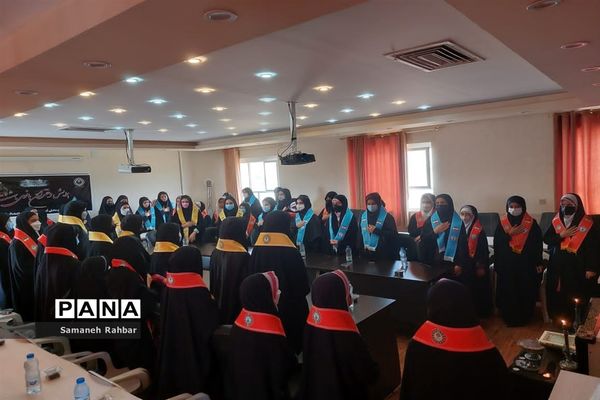 برگزاری همایش دختران بانوی بهشت ویژه دانش‌آموزان عضو سازمان دانش‌آموزی درشهرستان ارژن