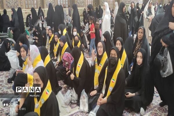 برگزاری همایش دختران بانوی بهشت ویژه دانش‌آموزان عضو سازمان دانش‌آموزی درناحیه 3 شیراز