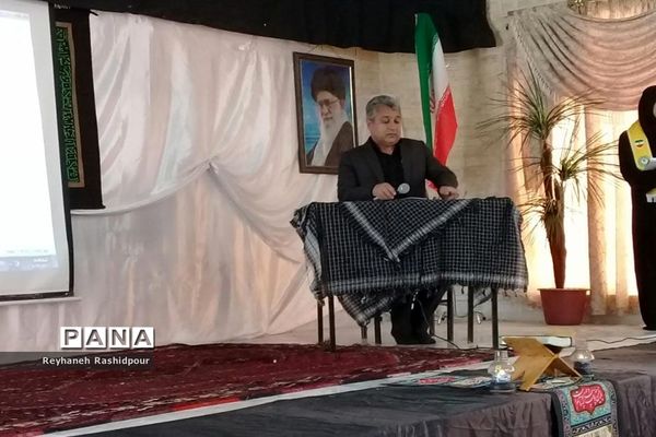 برگزاری همایش دختران بانوی بهشت ویژه دانش‌آموزان عضو سازمان دانش‌آموزی درشهرستان نی‌ریز