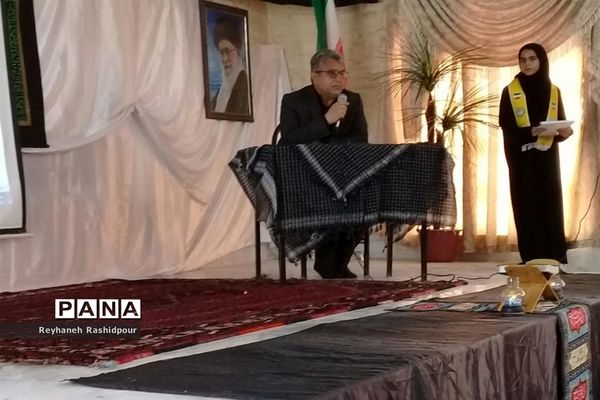 برگزاری همایش دختران بانوی بهشت ویژه دانش‌آموزان عضو سازمان دانش‌آموزی درشهرستان نی‌ریز