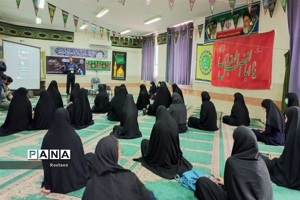 برگزاری همایش دختران بانوی بهشت ویژه دانش‌آموزان عضو سازمان دانش‌آموزی درقیروکارزین