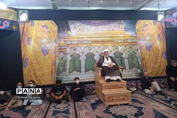 مراسم شب چهارم محرم در مسجد خاتم الانبیا (ص) شهرستان بوشهر
