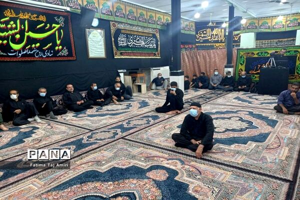مراسم شب چهارم محرم در مسجد خاتم الانبیا (ص) شهرستان بوشهر