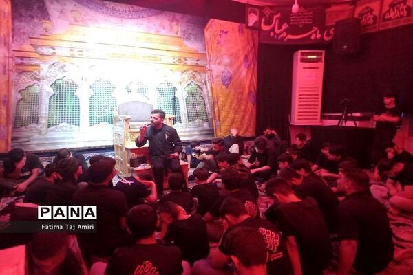 مراسم شب چهارم محرم در مسجد خاتم الانبیا (ص) شهرستان بوشهر