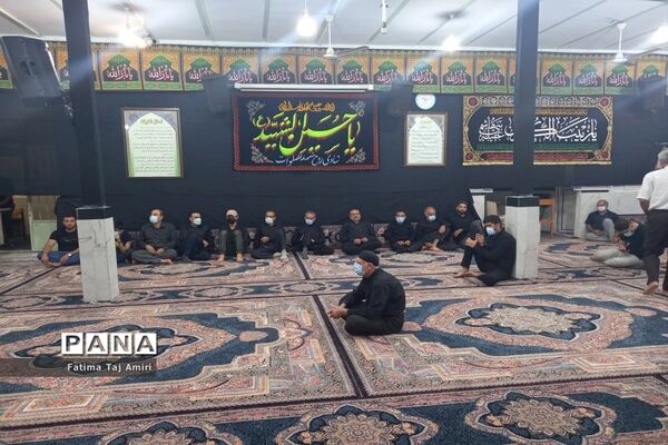 مراسم شب چهارم محرم در مسجد خاتم الانبیا (ص) شهرستان بوشهر