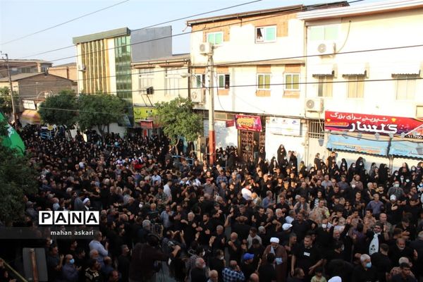 شهدای مدافع حرم، میهمان خیل عزاداران حسینی در گلوگاه