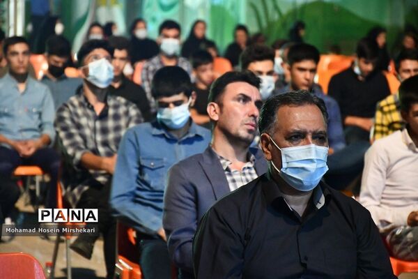 عزاداری هیات فرهنگیان شیراز در دبیرستان عشایری شهید بهشتی شیراز