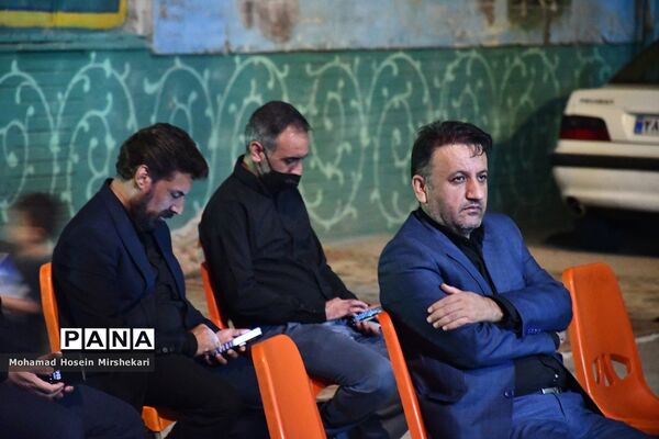 عزاداری هیات فرهنگیان شیراز در دبیرستان عشایری شهید بهشتی شیراز