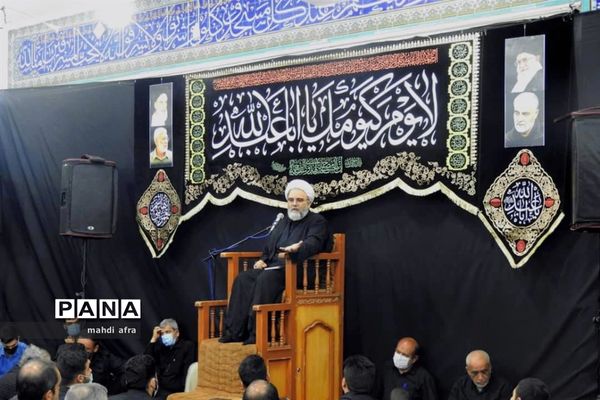 مراسم عزاداری امام حسین (ع)در هیات سید الشهدا‌ی بهبهان