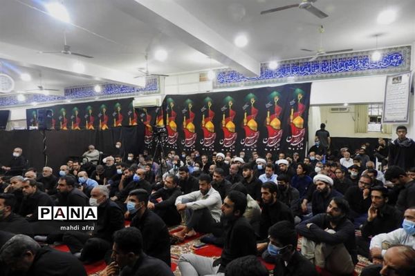 مراسم عزاداری امام حسین (ع)در هیات سید الشهدا‌ی بهبهان