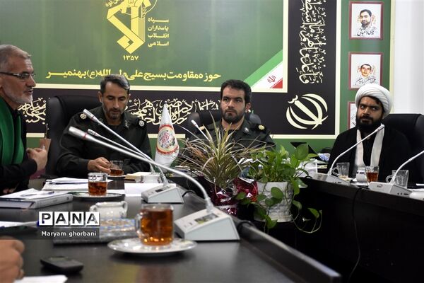 جلسه کمسیون فرهنگی در بهنمیر