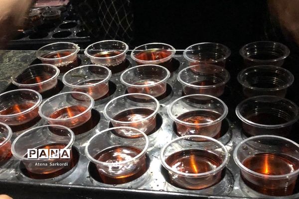 مراسم عزاداری دهه اول محرم در گلزار شهدای زابل