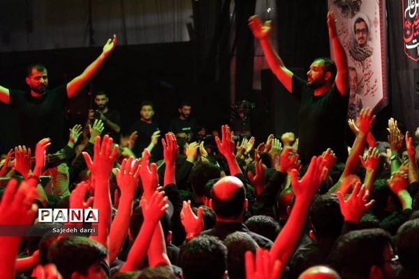 مراسم وداع با پیکر پاک شهدای مدافع حرم در بابل