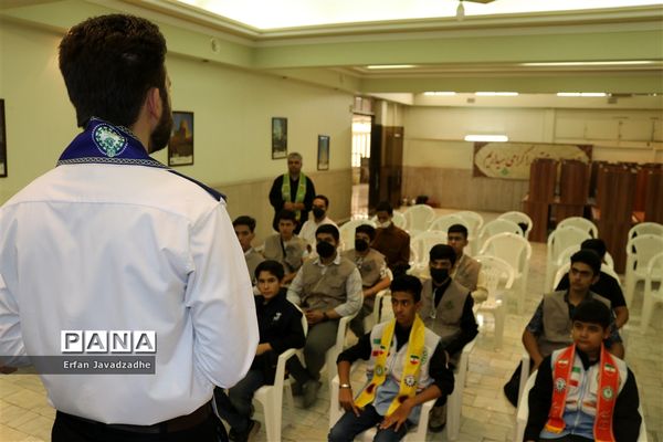 اختتامیه دوره خبرنگاری (بخش پسران).