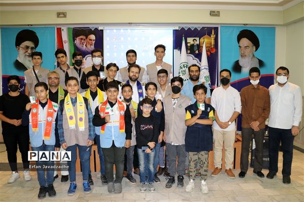 اختتامیه دوره خبرنگاری (بخش پسران).