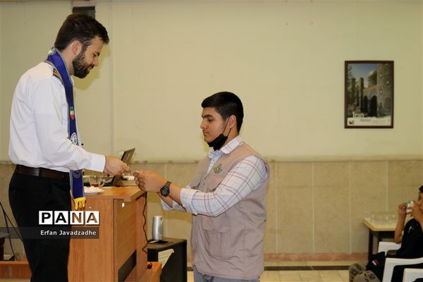 اختتامیه دوره خبرنگاری (بخش پسران).