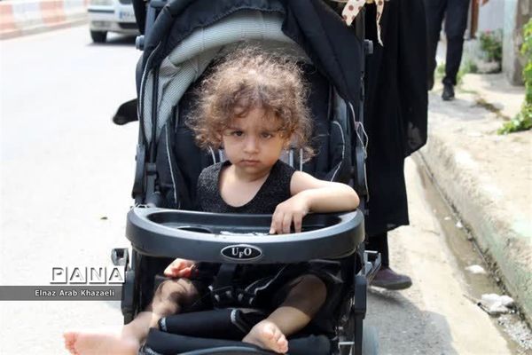 استقبال از پیکر شهید مدافع حرم در میاندورود