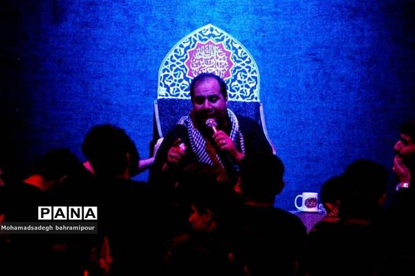 عزاداری  جوانان هیات میثاق و انصار المهدی  شهر یاسوج