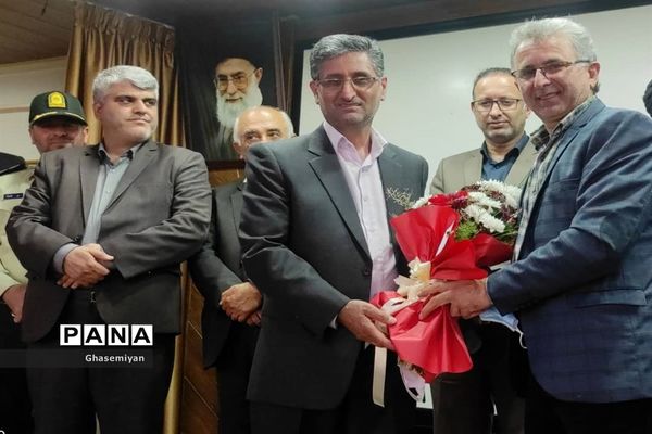تودیع و معارفه مدیر آموزش و پرورش شهرستان عباس آباد