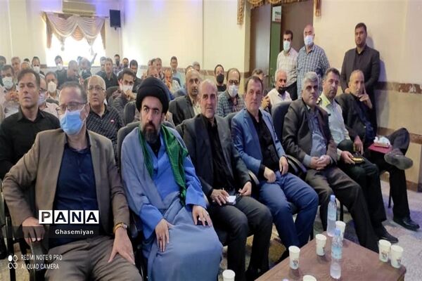 تودیع و معارفه مدیر آموزش و پرورش شهرستان عباس آباد