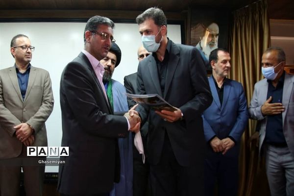 تودیع و معارفه مدیر آموزش و پرورش شهرستان عباس آباد