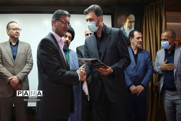 تودیع و معارفه مدیر آموزش و پرورش شهرستان عباس آباد