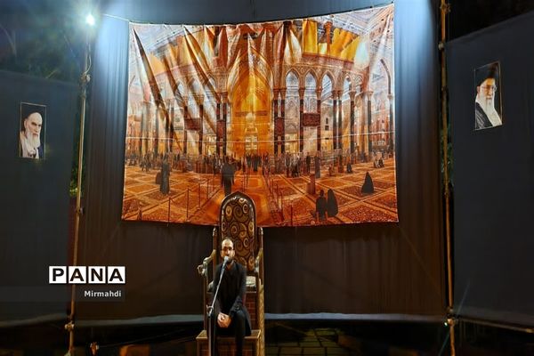 مراسم  عزاداری هیات انصار القرآن در شهرستان گلپایگان