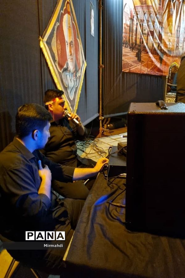 مراسم  عزاداری هیات انصار القرآن در شهرستان گلپایگان