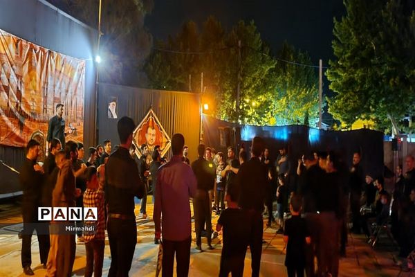 مراسم  عزاداری هیات انصار القرآن در شهرستان گلپایگان