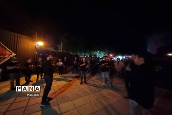 مراسم  عزاداری هیات انصار القرآن در شهرستان گلپایگان