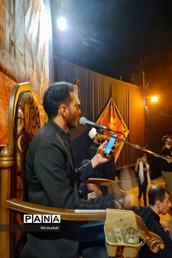 مراسم  عزاداری هیات انصار القرآن در شهرستان گلپایگان