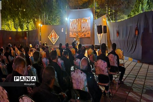 مراسم  عزاداری هیات انصار القرآن در شهرستان گلپایگان