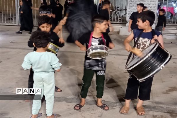 عزاداری حسینی با حضور پرشور عاشقان در ورامین