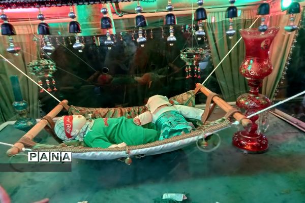 عزاداری حسینی با حضور پرشور عاشقان در ورامین