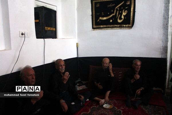 شور عزاداری حسینی در حسینیه کبابی بیرجند
