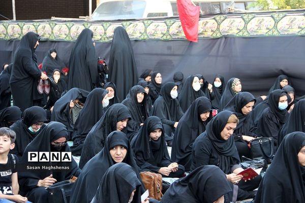 سوگواری هیات فرهنگیان آموزش و پرورش اسلامشهر در شب تاسوعای حسینی