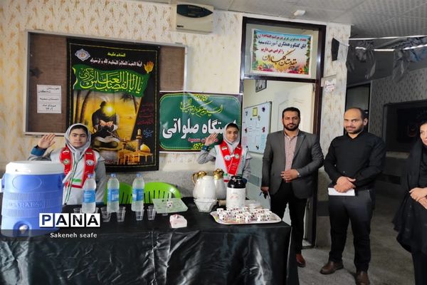 شور حسینی در مدرسه سمیه  شادگان