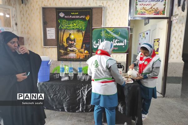 شور حسینی در مدرسه سمیه  شادگان