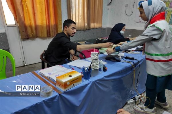 شور حسینی در مدرسه سمیه  شادگان