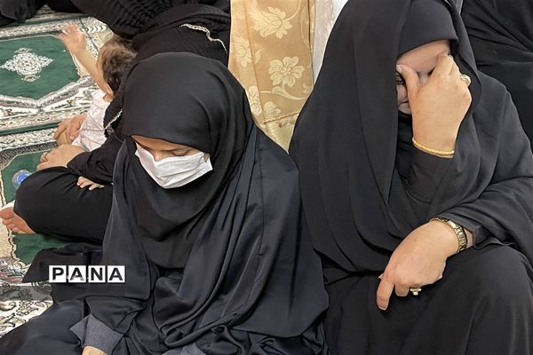 مجلس عزای امام حسین (ع)  در اداره آموزش و پرورش ناحیه یک اهواز